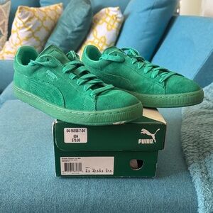 Puma Suede Classic Ice Mix Mint Green Sneakers Men’s 9.5